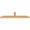 Ekena Millwork Portland Smooth Timber Gable Bracket, Western Red Cedar, 96"W x 24"H x 5 1/2"D x 5 1/2"F, 6/12 Pitch GBW096X24X0606POR00SWR - alternate 3